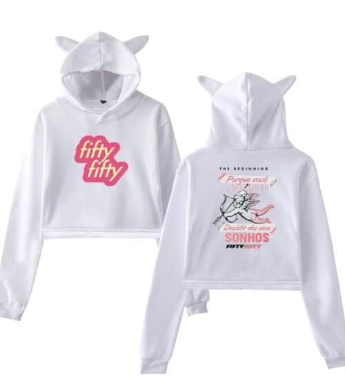 Fifty Fifty Cropped Hoodie #1