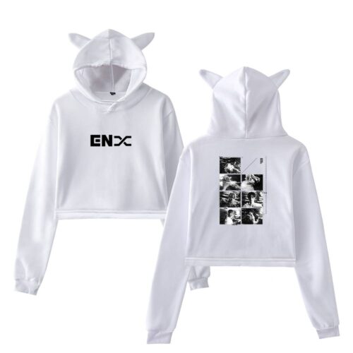 Enhypen Cropped Hoodie #4