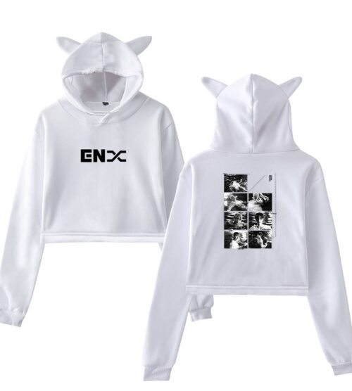 Enhypen Cropped Hoodie #4