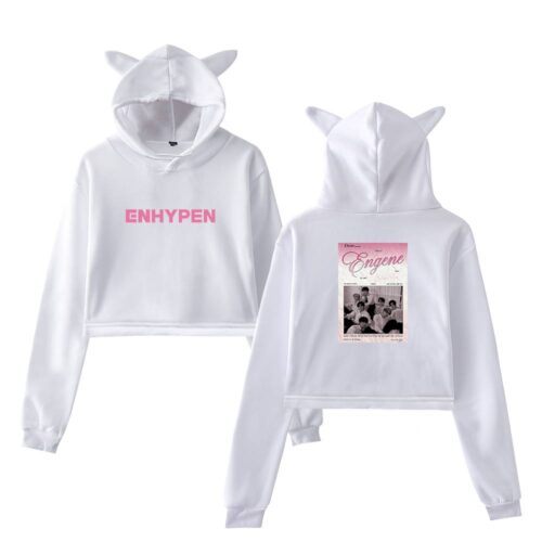 Enhypen Cropped Hoodie #1