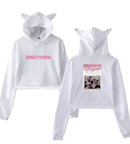 Enhypen Cropped Hoodie #1
