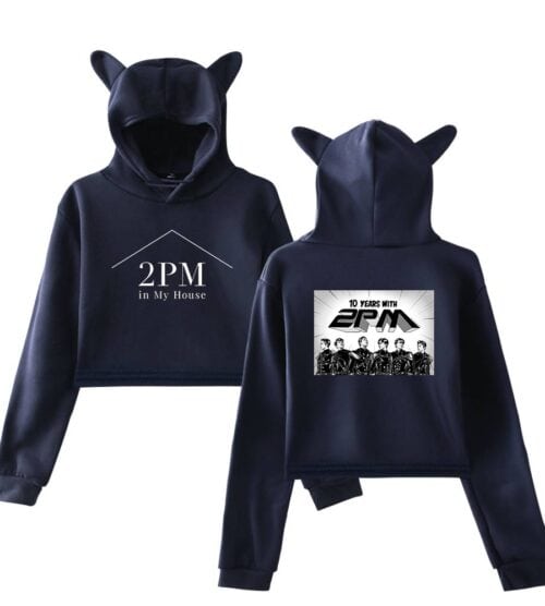 2PM Cropped Hoodie #2