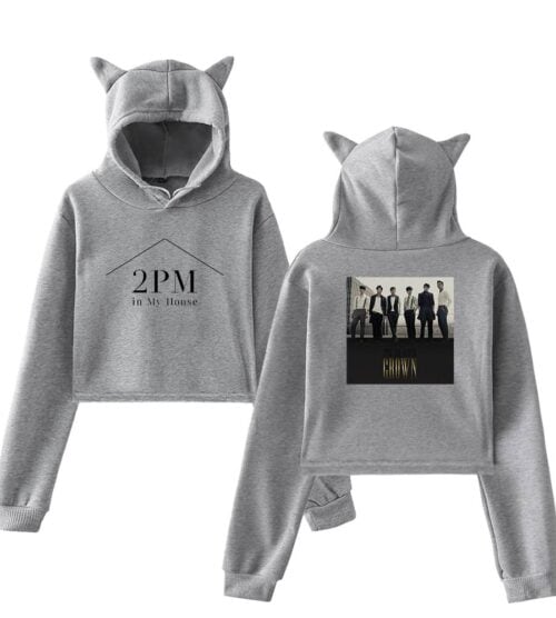 2PM Cropped Hoodie #3