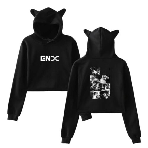 Enhypen Cropped Hoodie #4