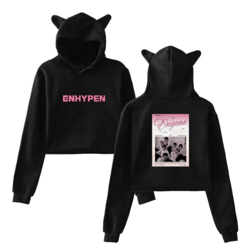 Enhypen Cropped Hoodie #1