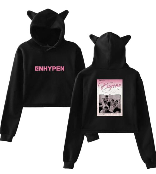 Enhypen Cropped Hoodie #1