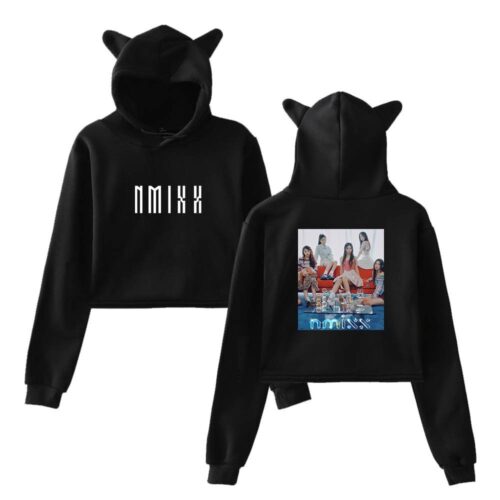 Nmixx Cropped Hoodie #3