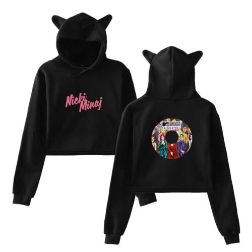 Nicki Minaj Cropped Hoodie #6