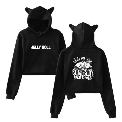 Jelly Roll Cropped Hoodie #2