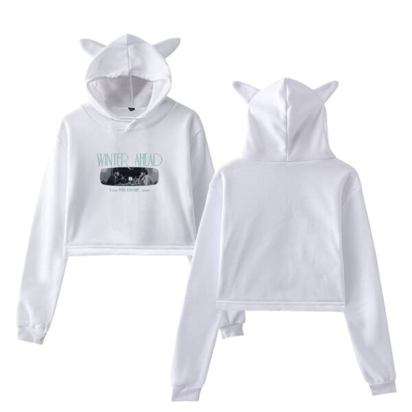 BTS V Cropped Hoodie #2 - Image 3