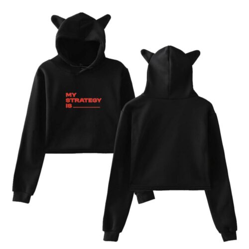 Twice Strategy Cropped Hoodie #1