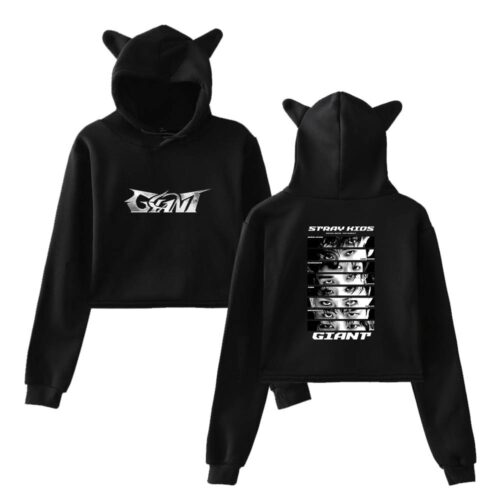 Stray Kids Giant Cropped Hoodie #2