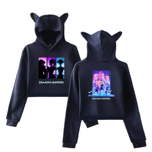 Demon Hunters Cropped Hoodie #7
