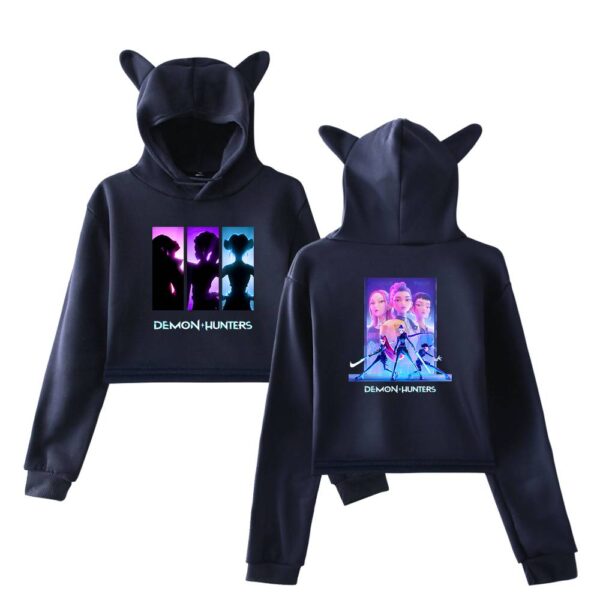 Demon Hunters Cropped Hoodie #7