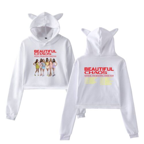 Katseye Cropped Hoodie #2