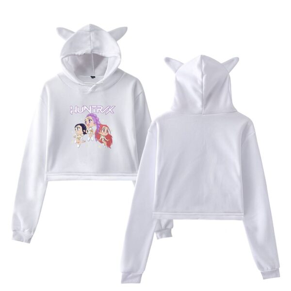 Demon Hunter Cropped Hoodie #5 - Image 3