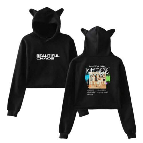 Katseye Cropped Hoodie #3