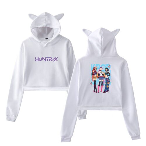 Demon Hunters Cropped Hoodie #13