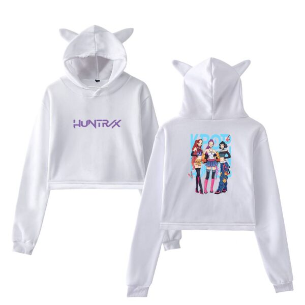Demon Hunters Cropped Hoodie #13 - Image 2