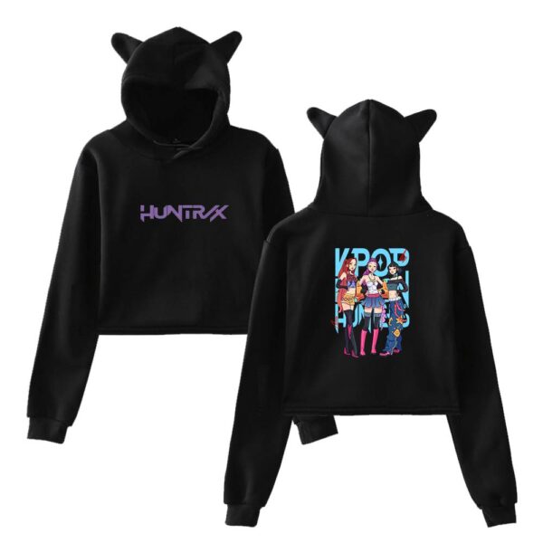 Demon Hunters Cropped Hoodie #13