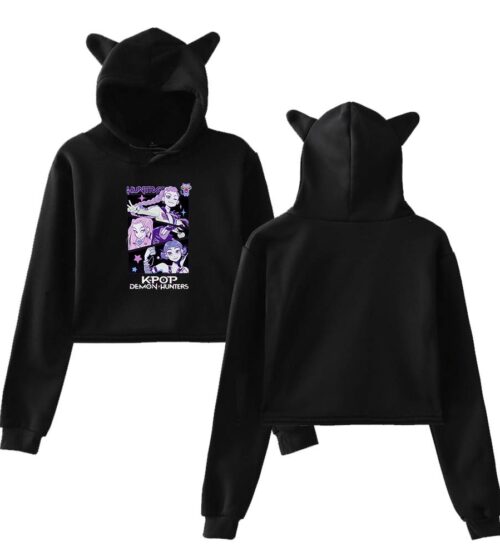 Demon Hunters Cropped Hoodie #3