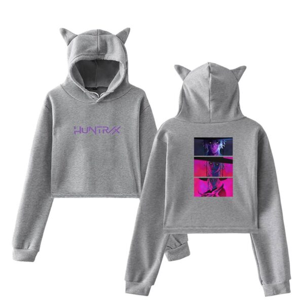 Demon Hunters Cropped Hoodie #11 - Image 4