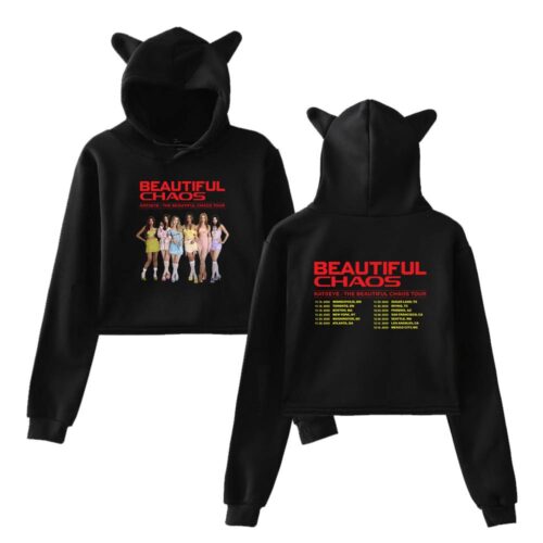 Katseye Cropped Hoodie #2