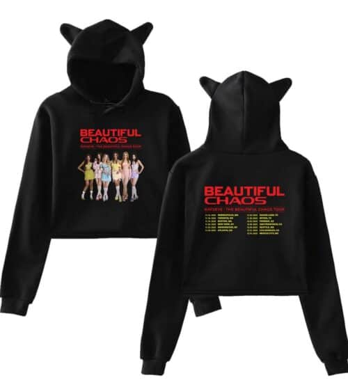 Katseye Cropped Hoodie #2