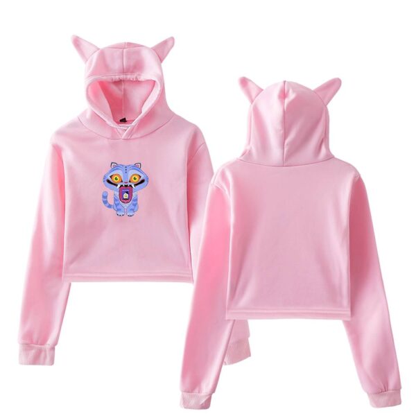 Demon Hunters Cropped Hoodie #4 - Image 5