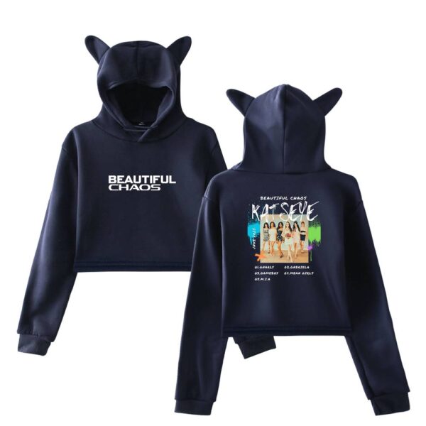 Katseye Cropped Hoodie #3