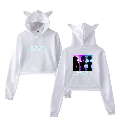 Demon Hunters Cropped Hoodie #9