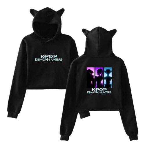 Demon Hunters Cropped Hoodie #9