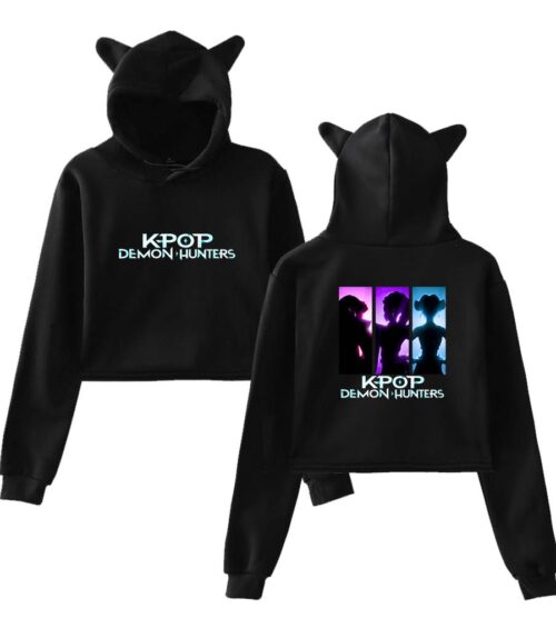 Demon Hunters Cropped Hoodie #9