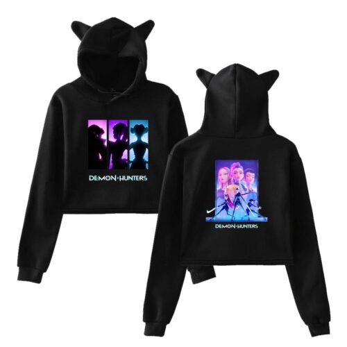 Demon Hunters Cropped Hoodie #7