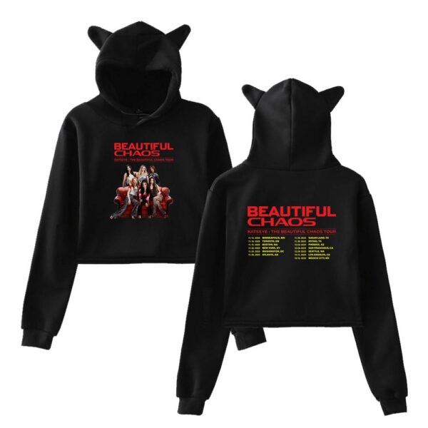 Katseye Cropped Hoodie #4 - Image 2
