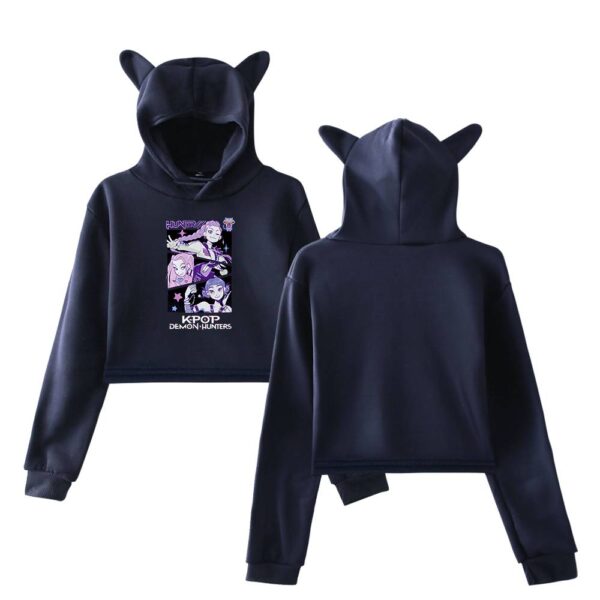 Demon Hunters Cropped Hoodie #3 - Image 3