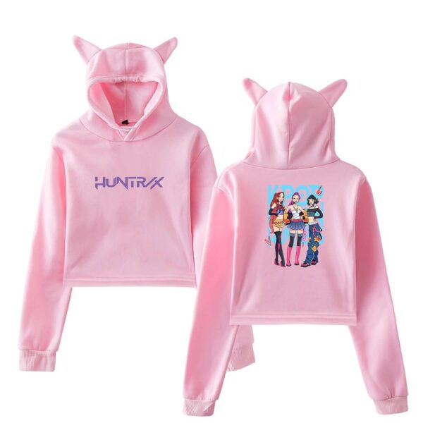 Demon Hunters Cropped Hoodie #13 - Image 5