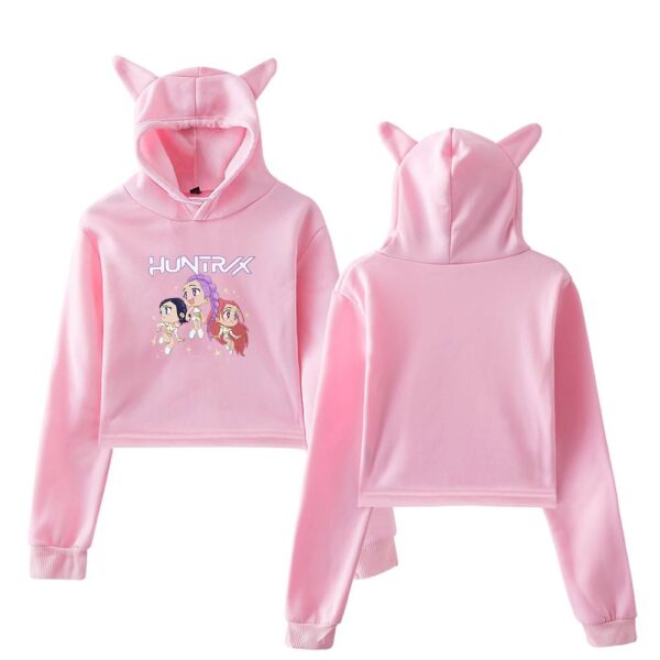 Demon Hunter Cropped Hoodie #5 - Image 5