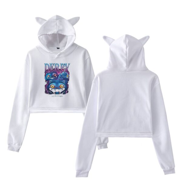 Demon Hunters Cropped Hoodie #8 - Image 3