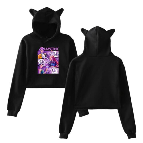Demon Hunters Cropped Hoodie #10