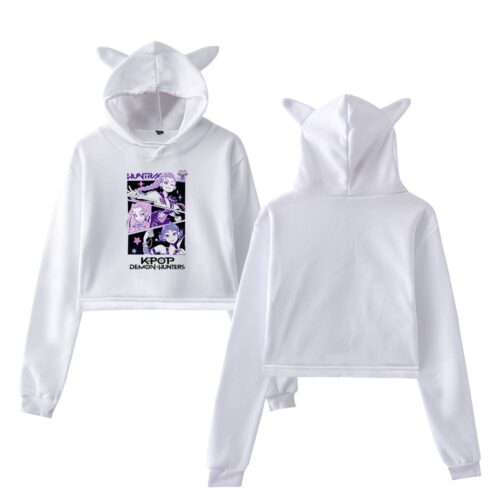 Demon Hunters Cropped Hoodie #3