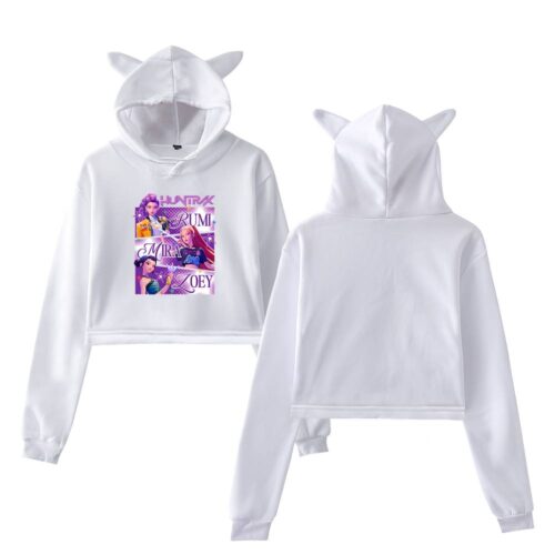 Demon Hunters Cropped Hoodie #10