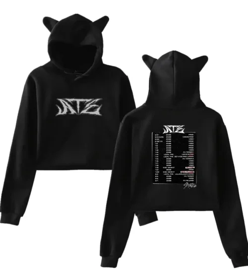 Stray Kids Ate Cropped Hoodie #2