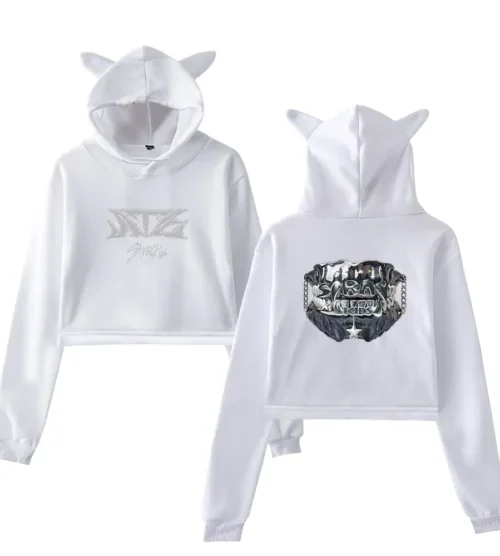 Stray Kids Ate Cropped Hoodie #1