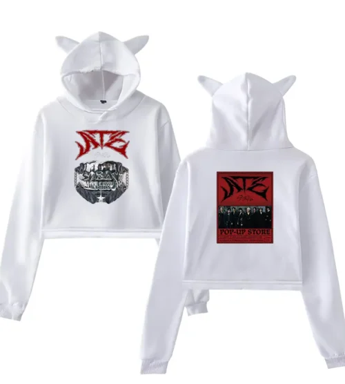 Stray Kids Ate Cropped Hoodie #3