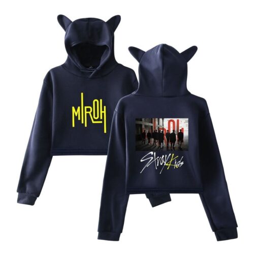Stray Kids Cropped Hoodie #4