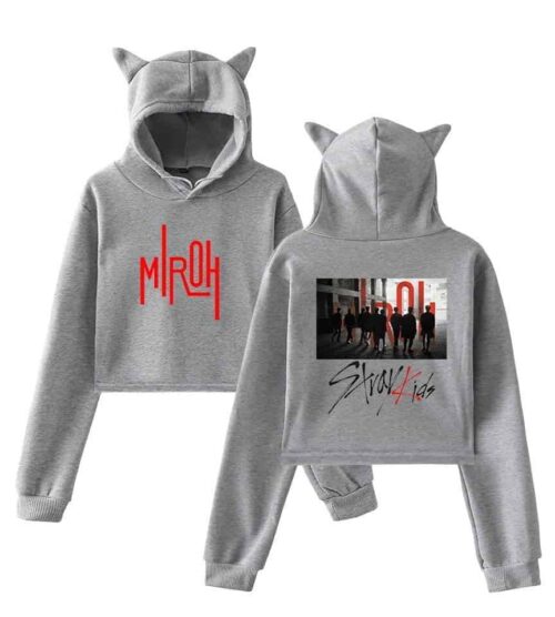 Stray Kids Cropped Hoodie #4