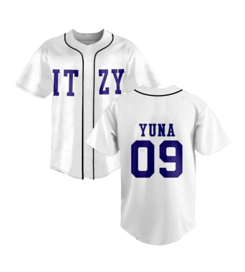 ITZY None of My Business Baseball Jersey + Socks