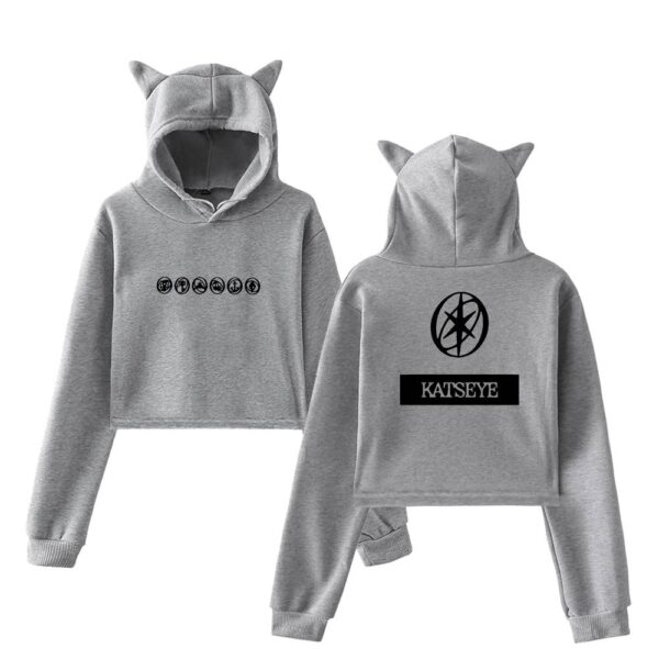 Katseye Cropped Hoodie #12