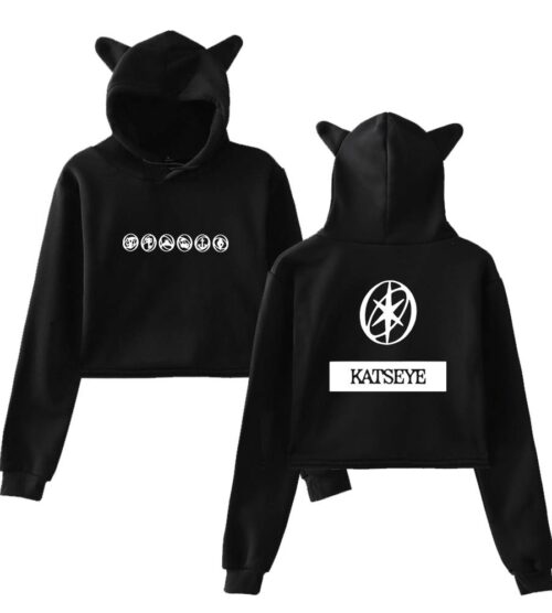 Katseye Cropped Hoodie #12